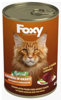 Foxy Ciğerli 415 gr Kedi Maması kullananlar yorumlar